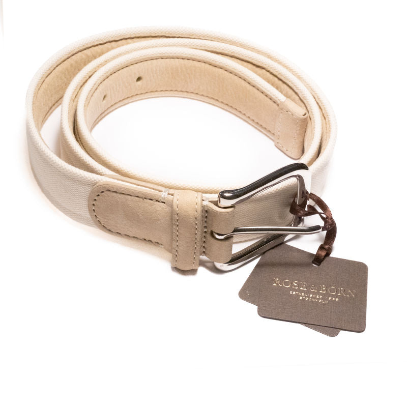 Rose & Born Sand Canvas Belt