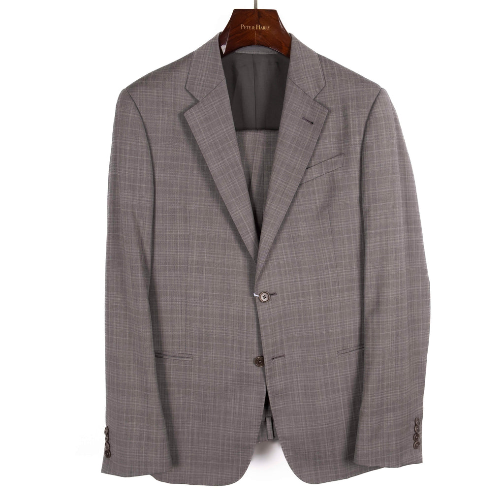 Grey Checked Business Suit