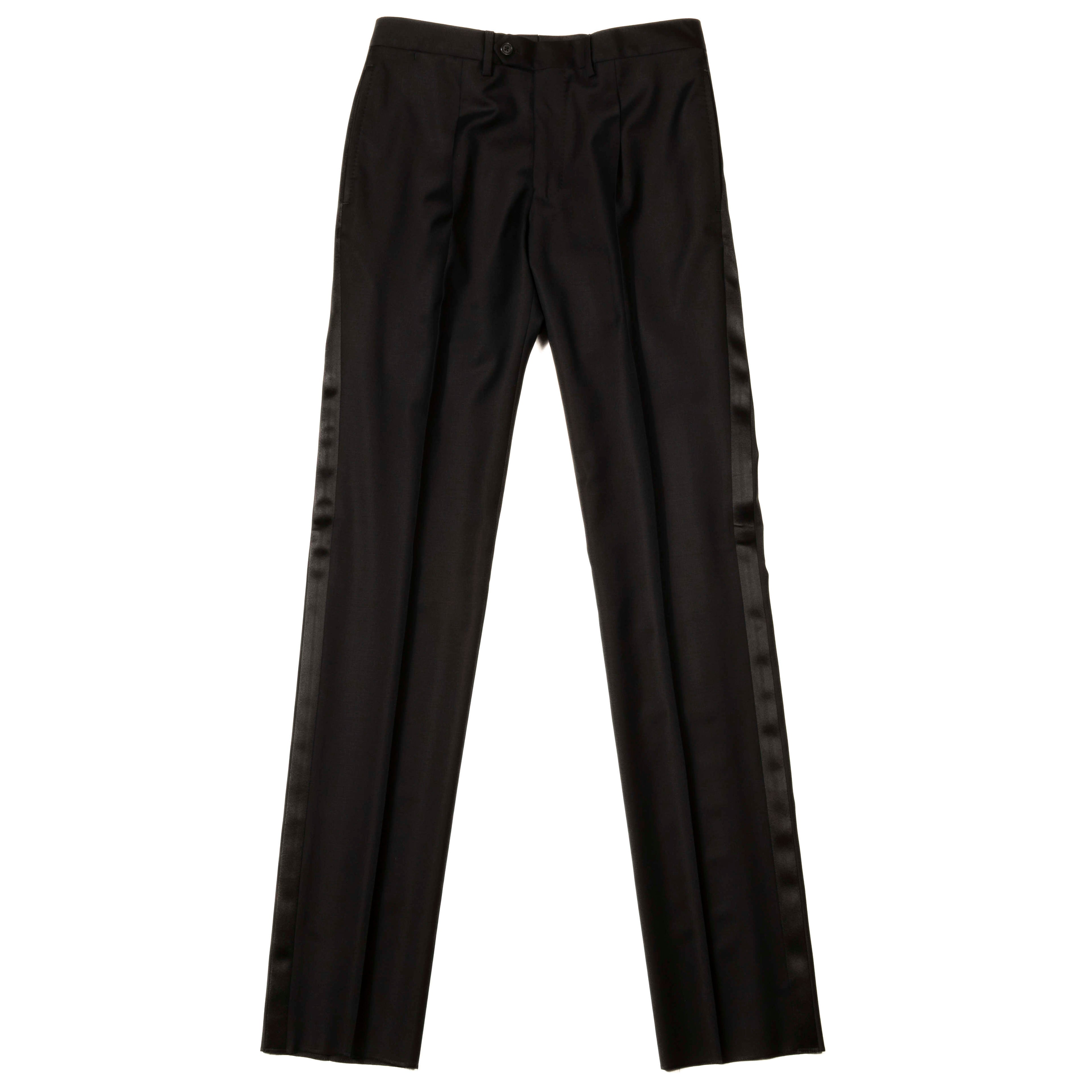 Neapolitan Hand Tailored Black Velvet Tuxedo