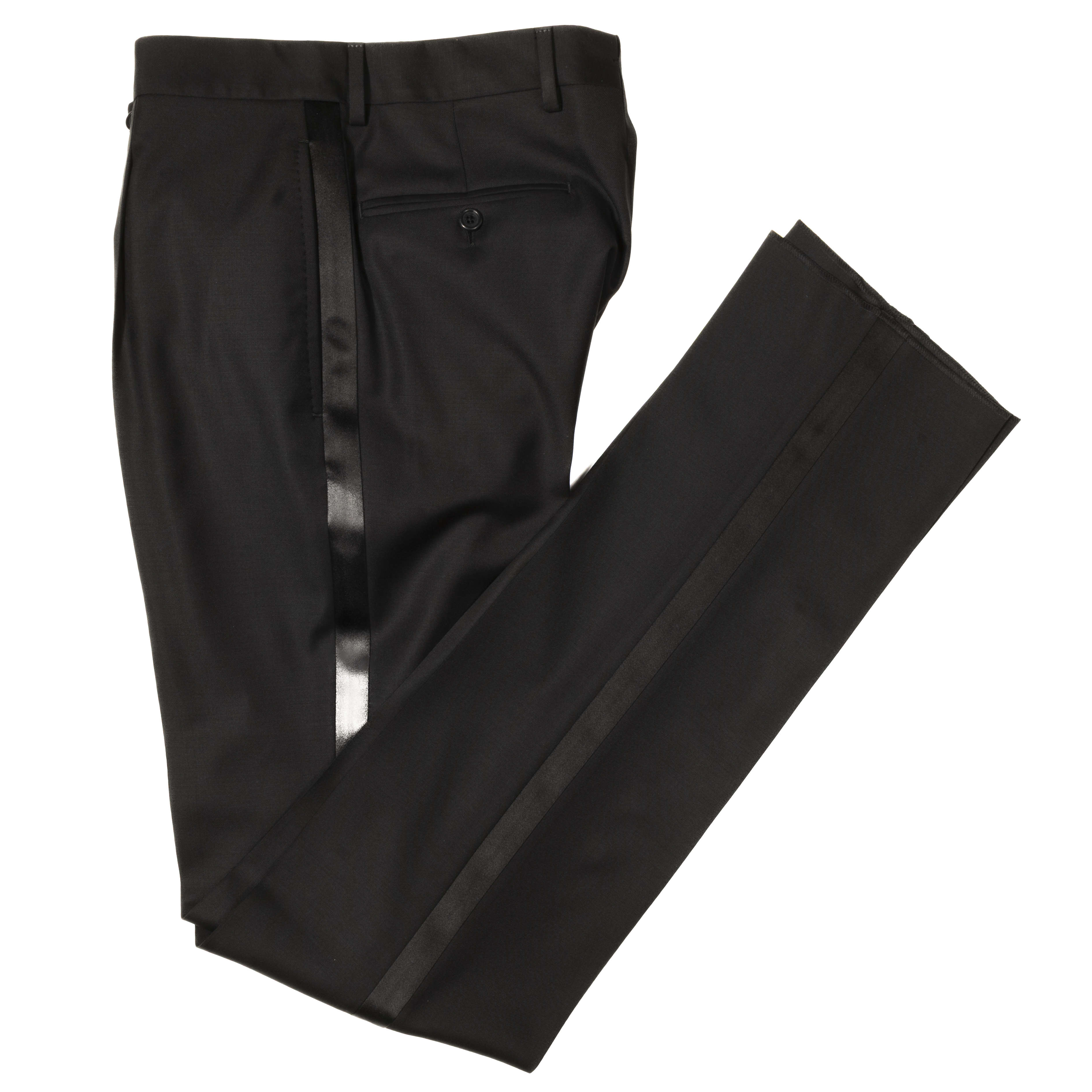 Neapolitan Hand Tailored Black Velvet Tuxedo