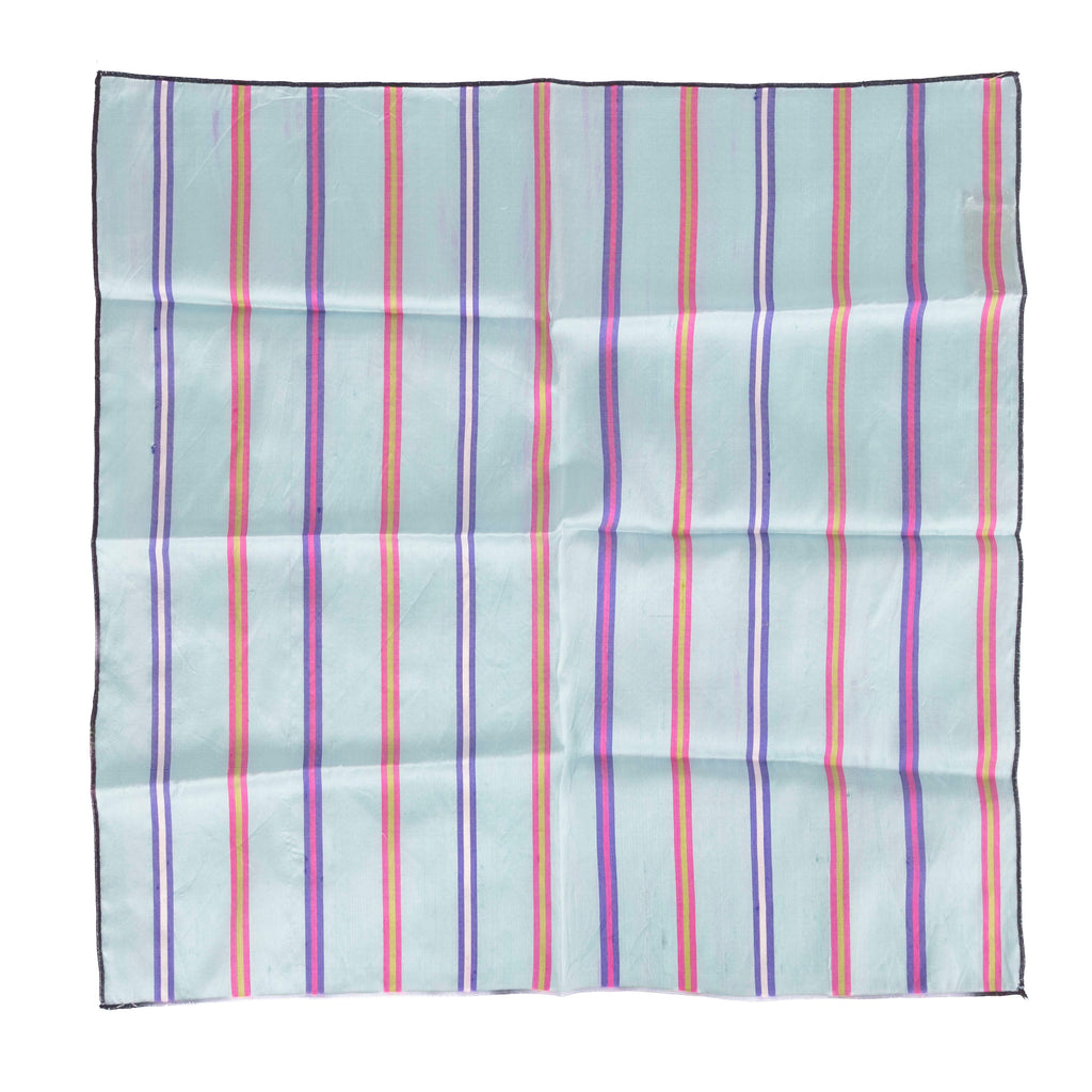 Pastel Striped Pocket Square