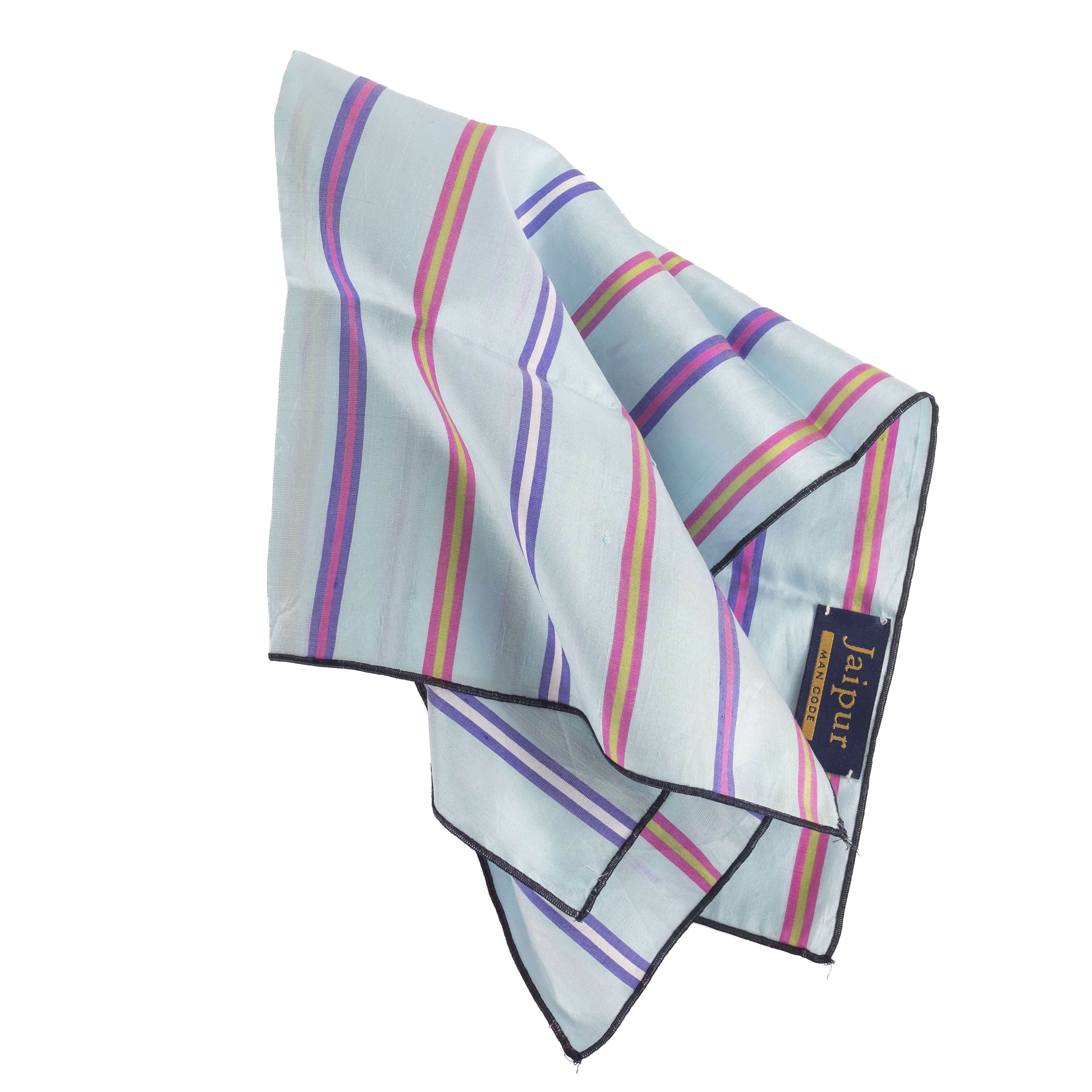 Pastel Striped Pocket Square