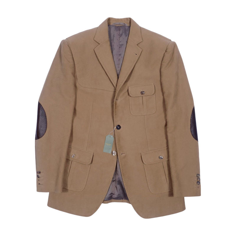 Beige Moleskin Sport Coat