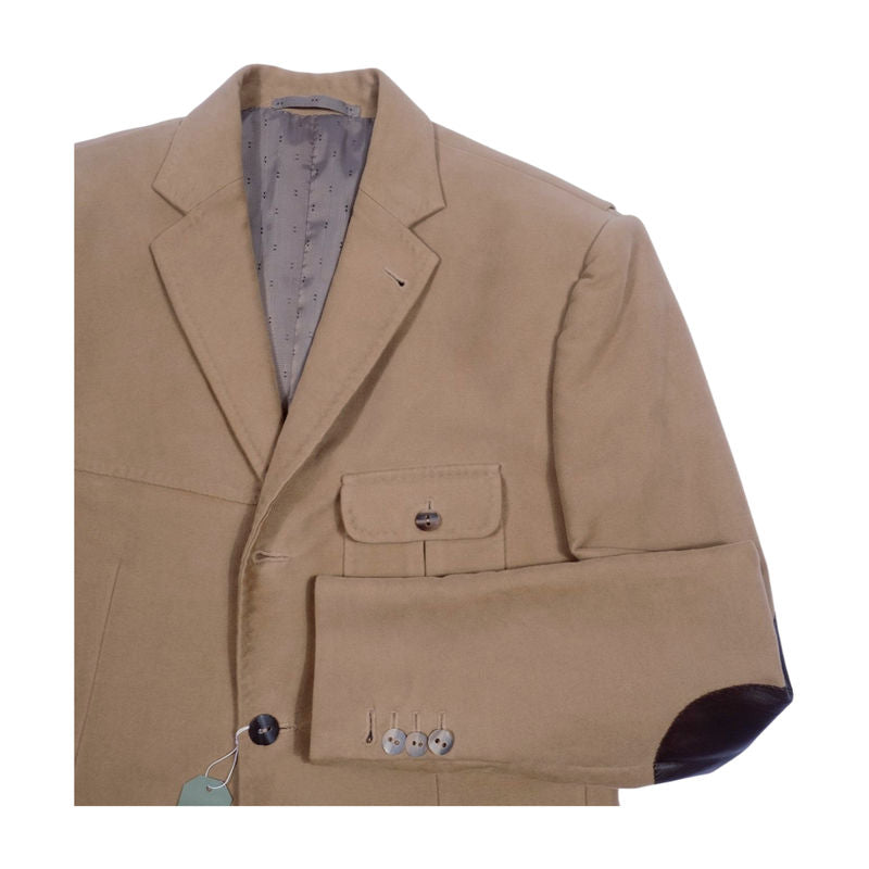 Beige Moleskin Sport Coat