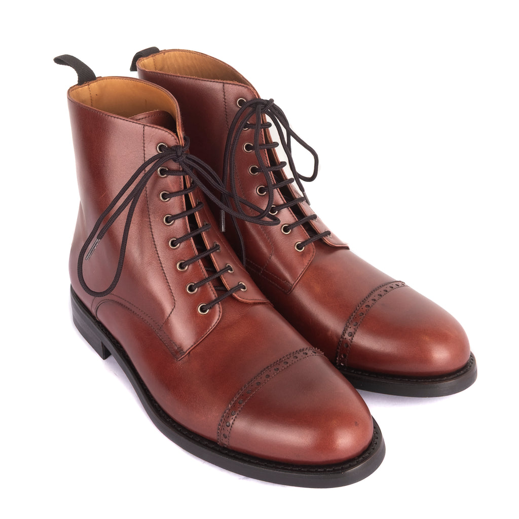 Box Calf Brown Boot