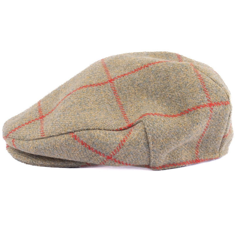 Hackett Horse & Hound Tweed Flat Cap Hat