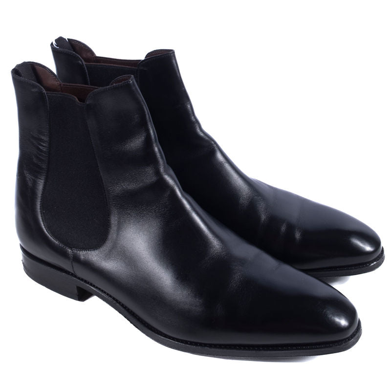 Carmina Black Chelsea Boots