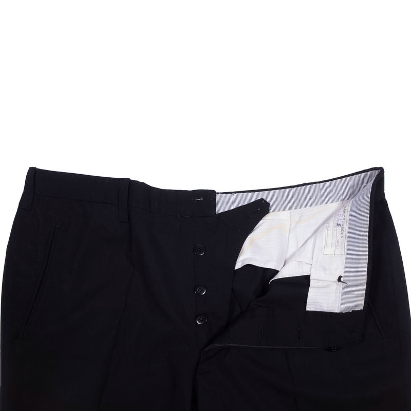 Sartoria Formosa Black Wool Trousers Sz 52
