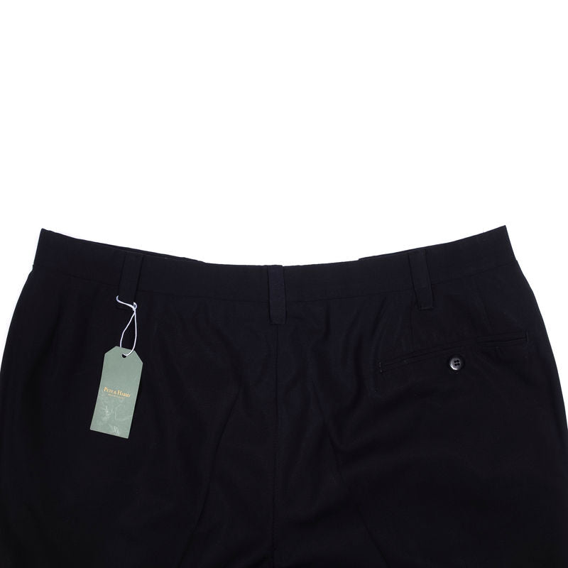 Sartoria Formosa Black Wool Trousers Sz 52