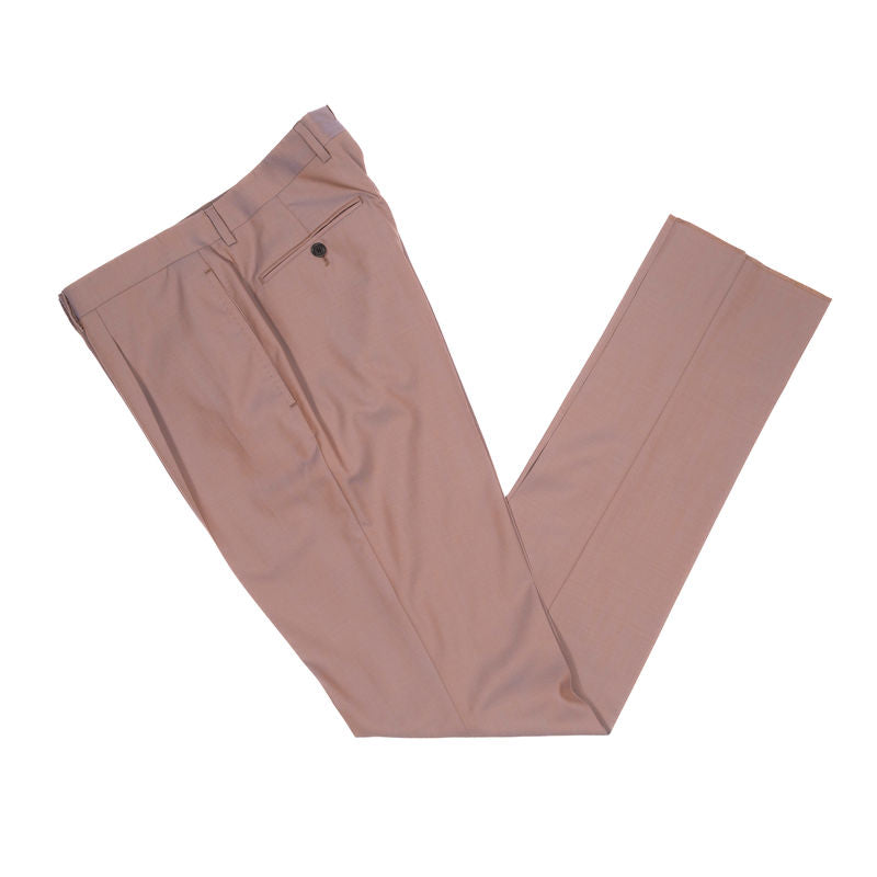 Est Retail Price 18 000 SEK - Eduardo De Simone Light Plum Double Breasted Suit Sz 54