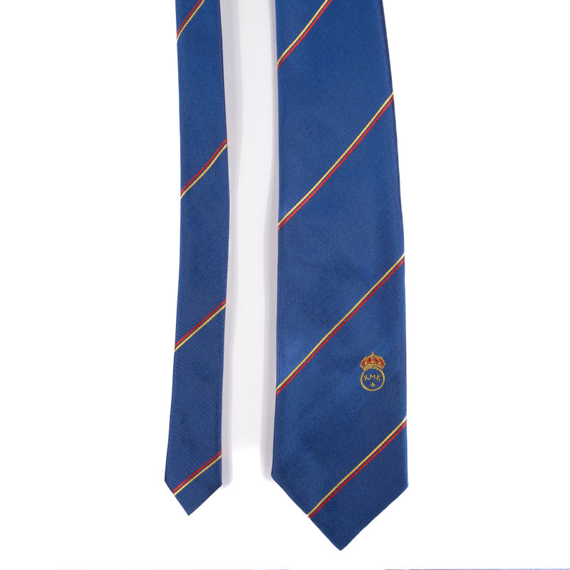 KMK/Sporrong Blue with Red Stripes Tie