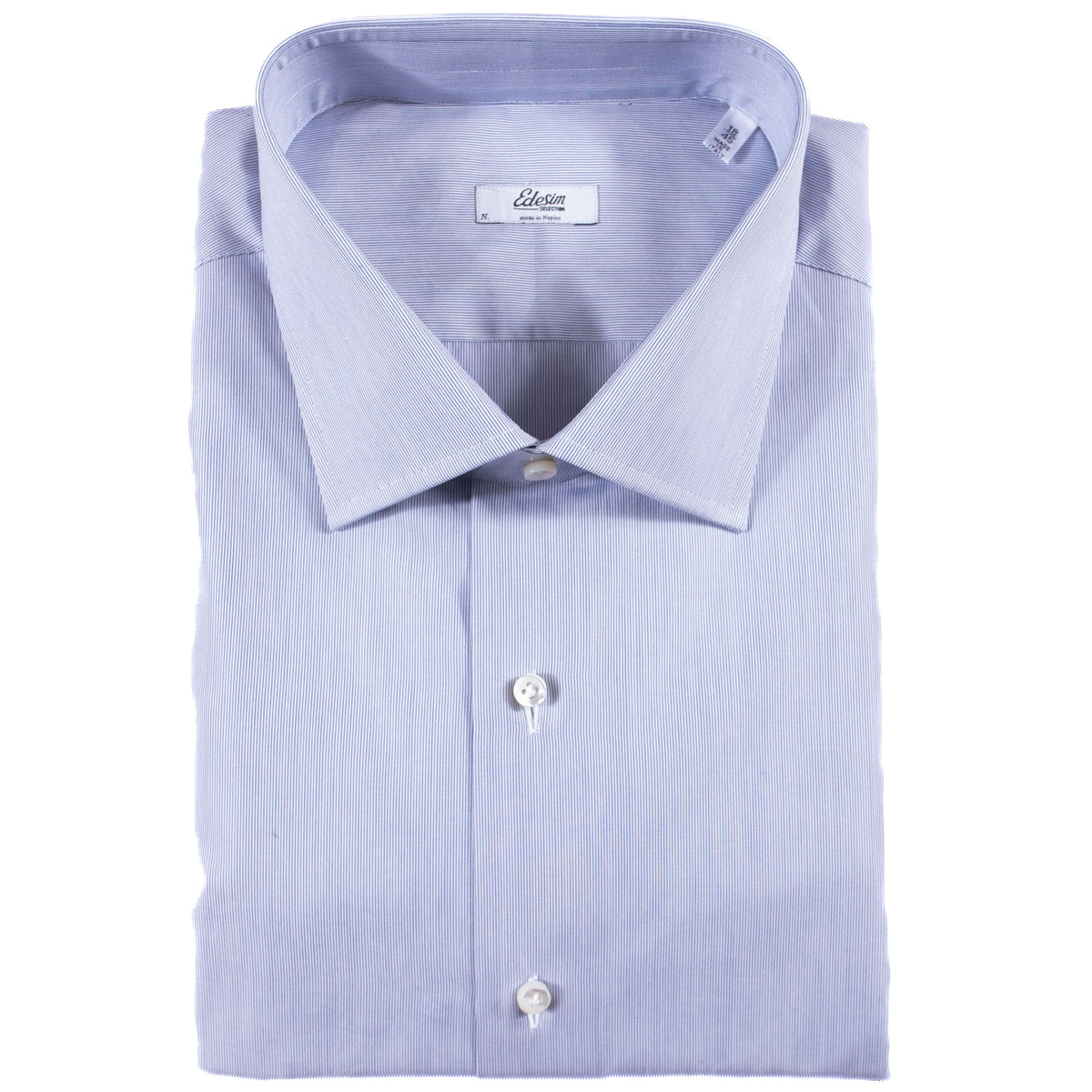 Neapolitan Hand Tailored Light Blue Shirt