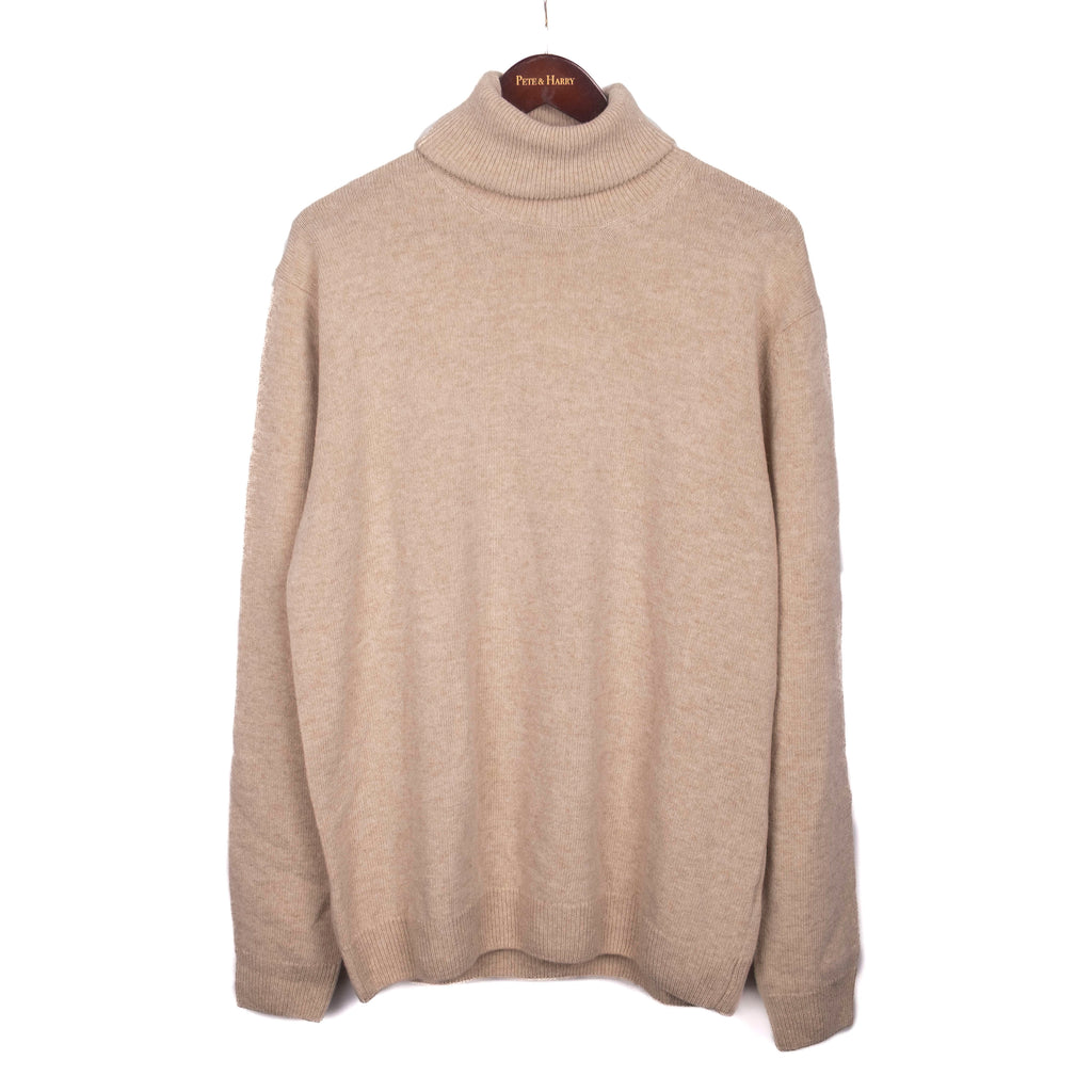 Oatmeal Colored Turtleneck