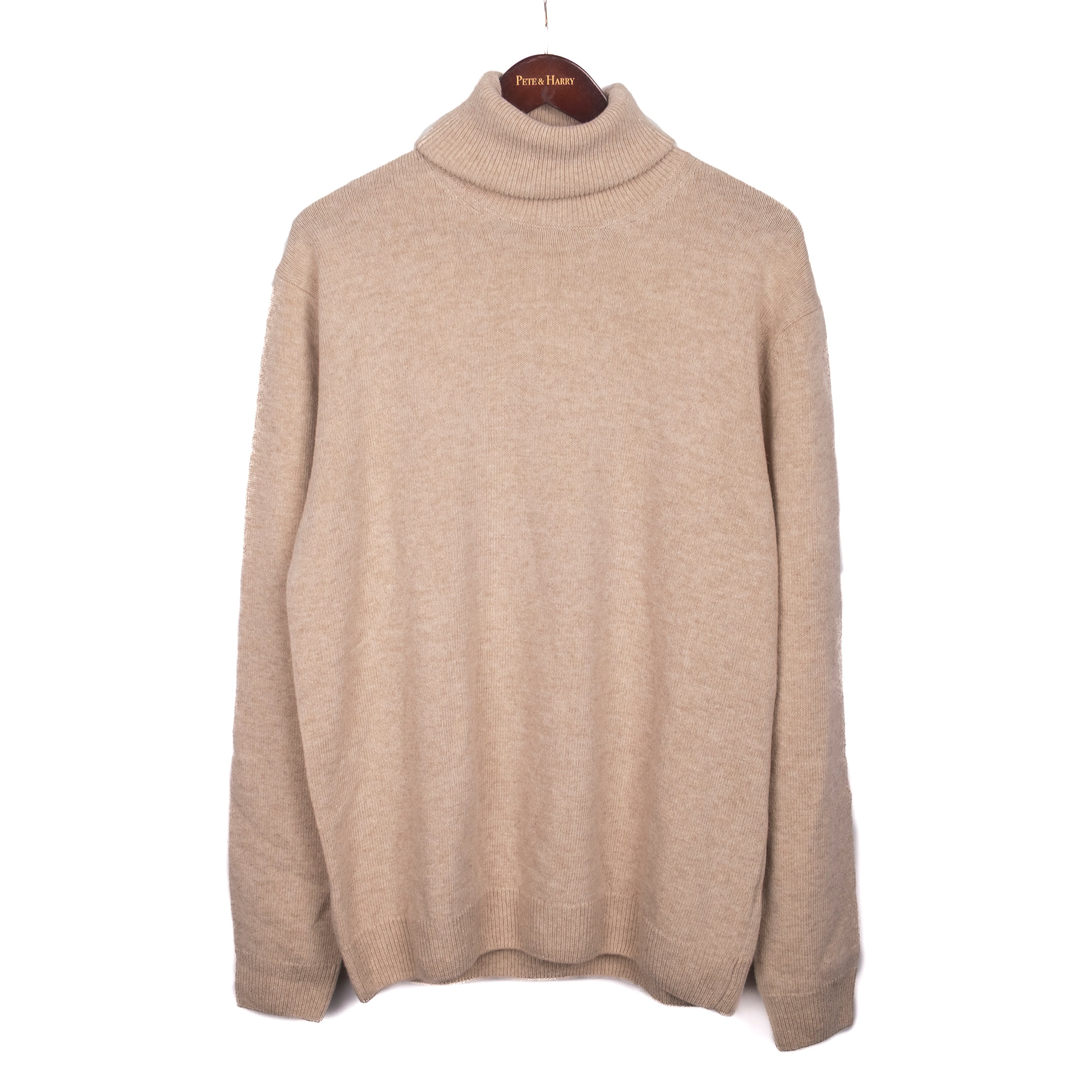 Oatmeal Colored Turtleneck