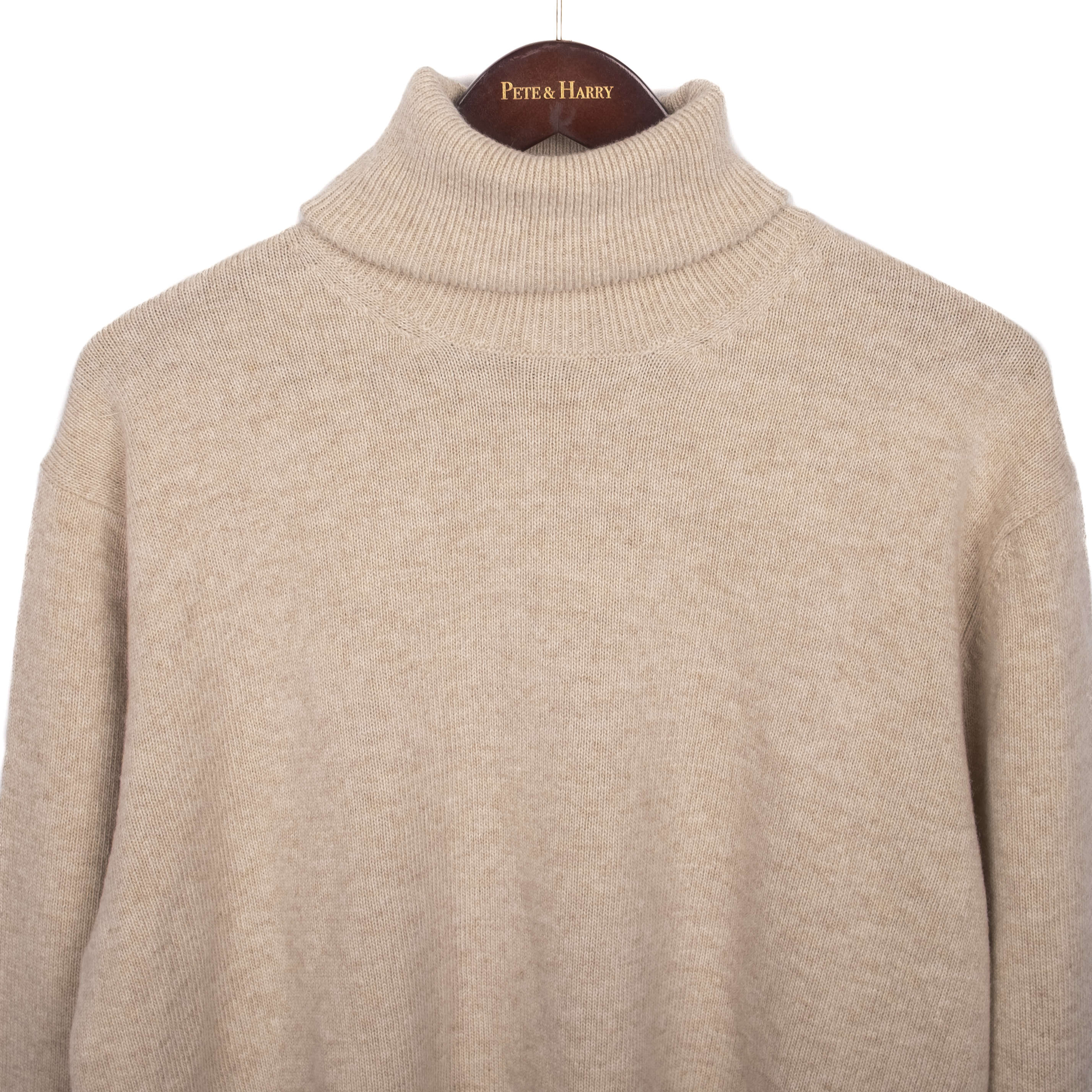 Oatmeal Colored Turtleneck