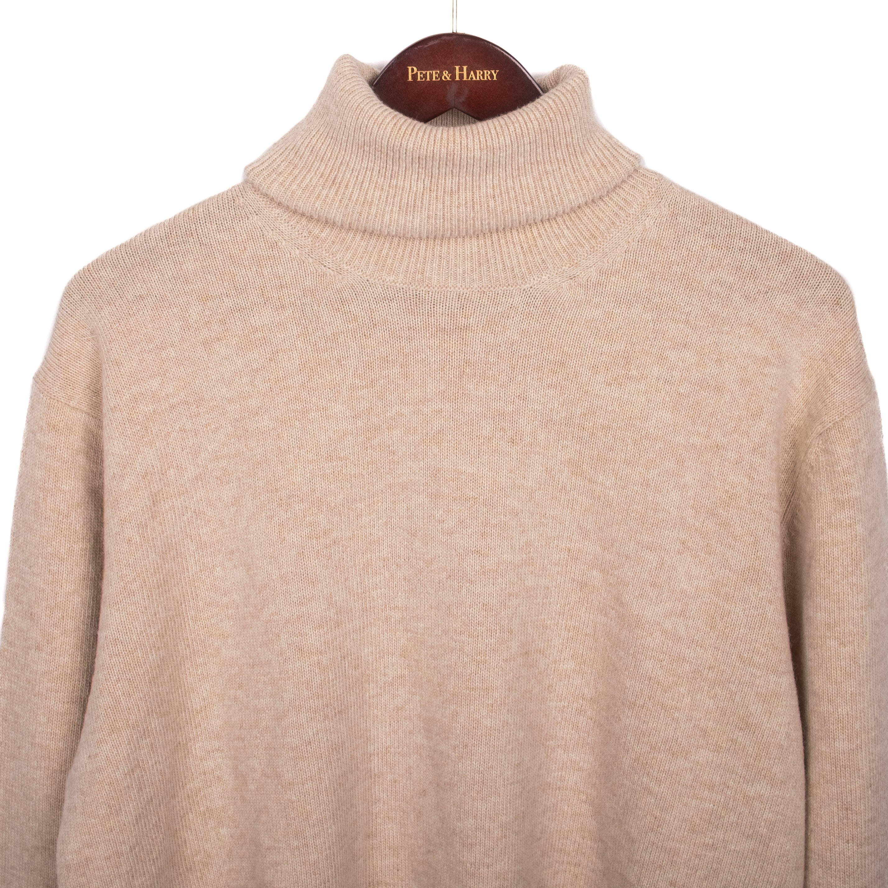 Oatmeal Colored Turtleneck