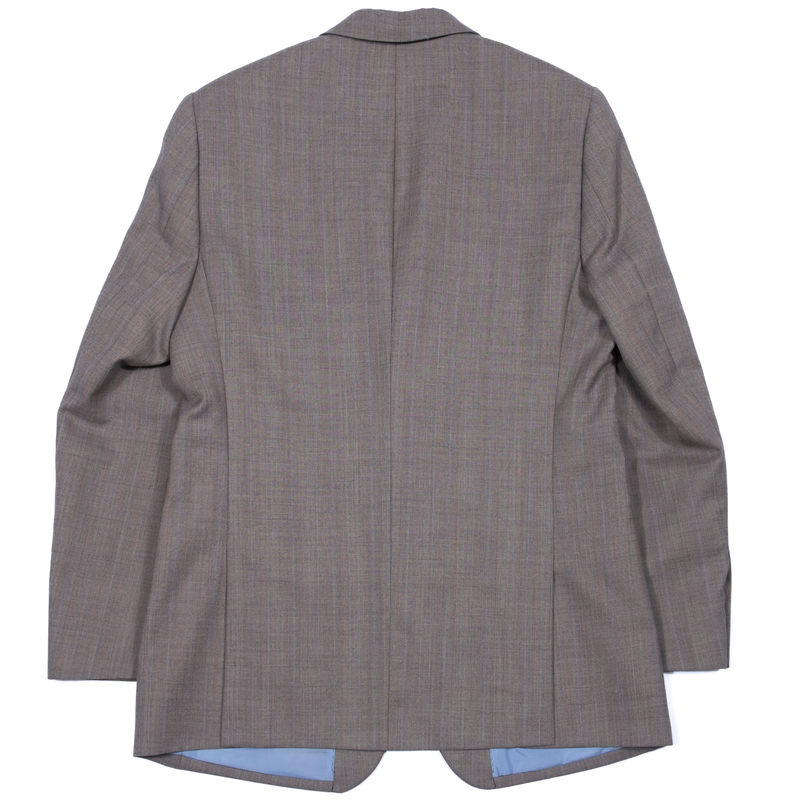 Pelote Grey Sport Coat with Red Stripes