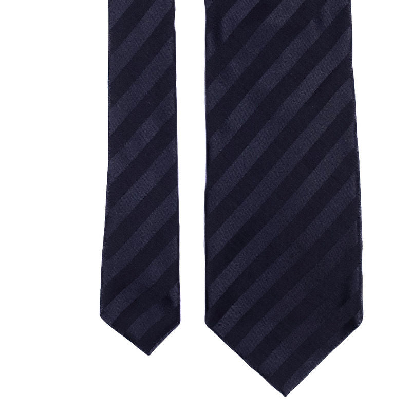 Navy Striped Tie