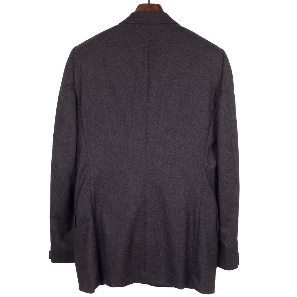 Exclusive Charcoal Flannel Suit