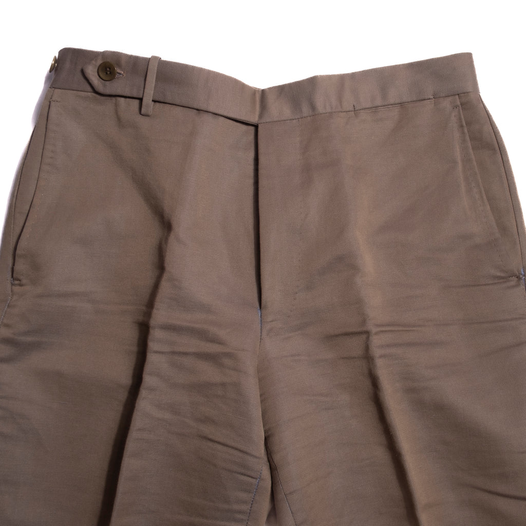 Rota Pantaloni Grey Cotton Casual Trousers