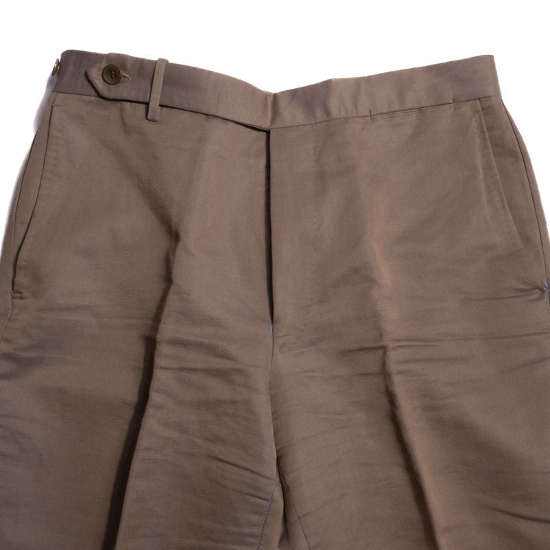 Rota Pantaloni Grey Cotton Casual Trousers