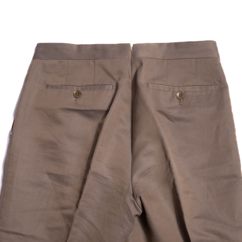 Rota Pantaloni Grey Cotton Casual Trousers