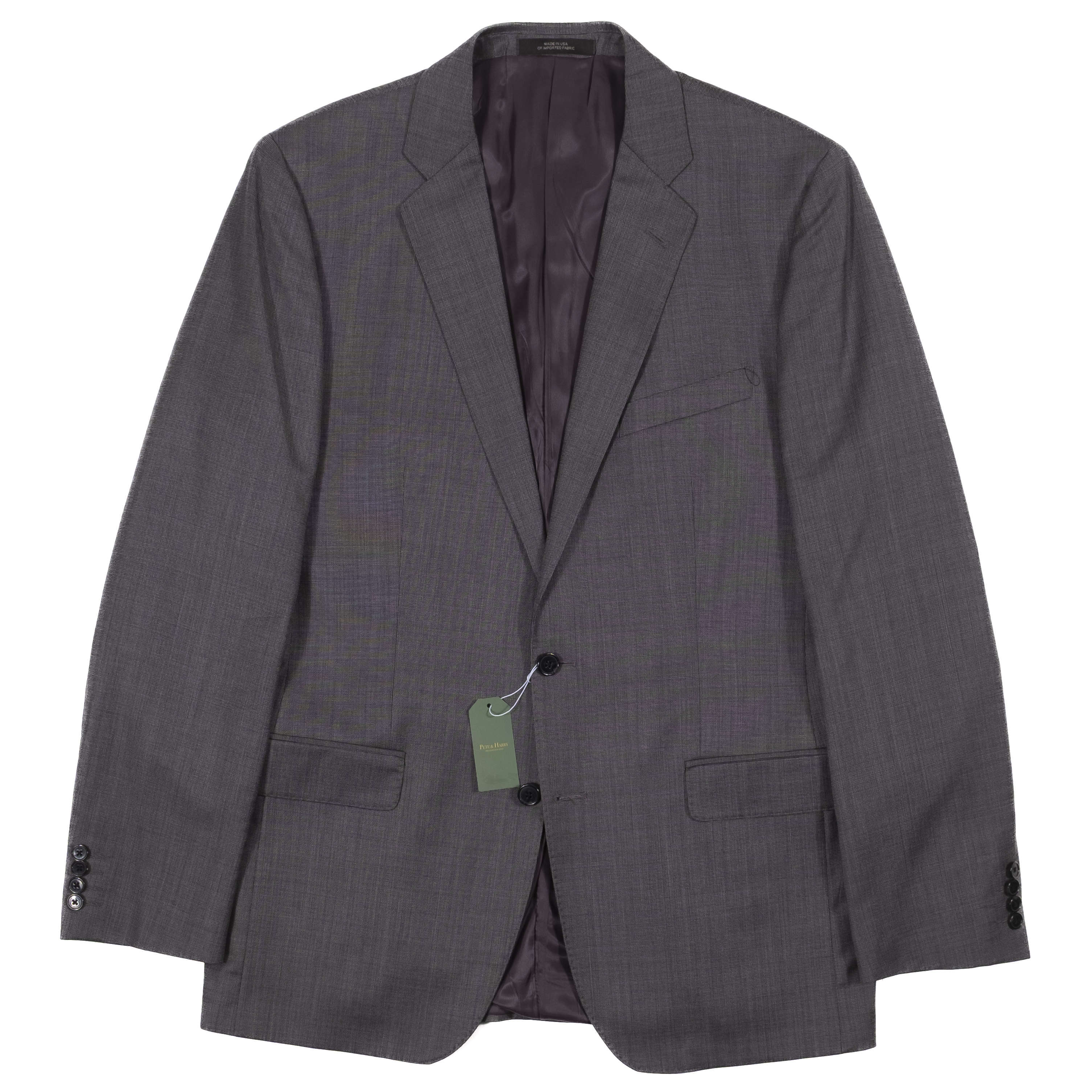 Black Saks Fifth Avenue Grey Business Suit