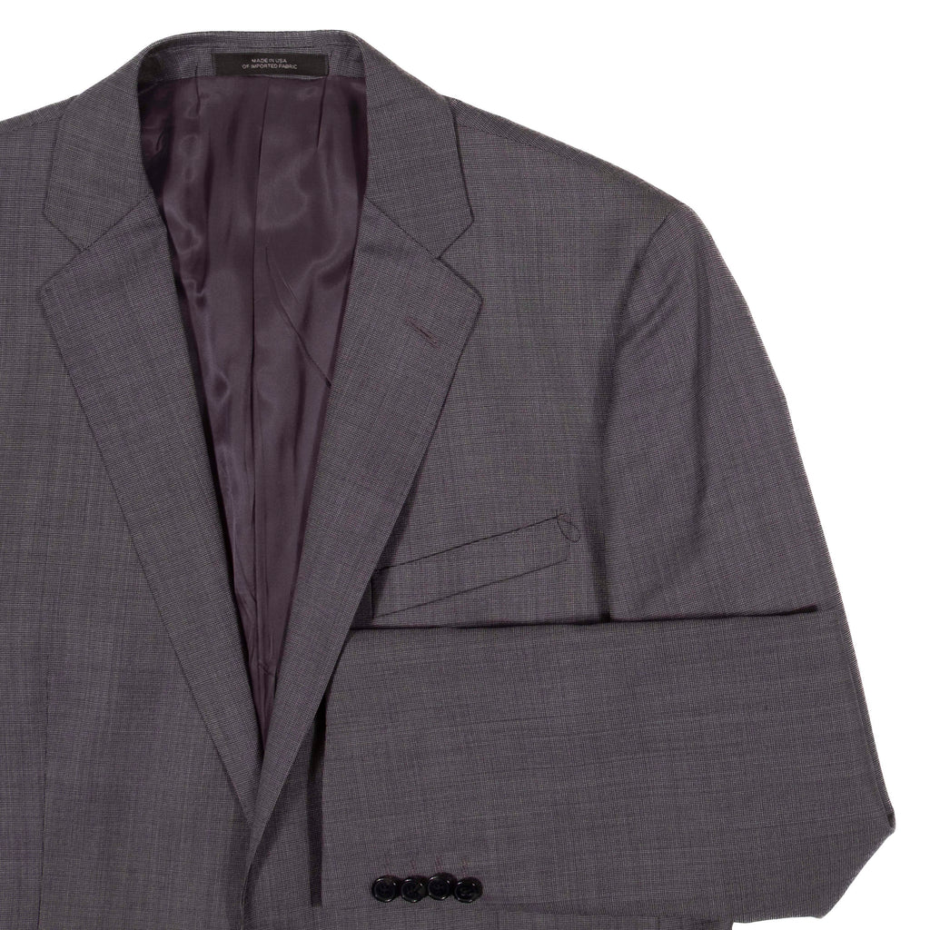 Black Saks Fifth Avenue Grey Business Suit