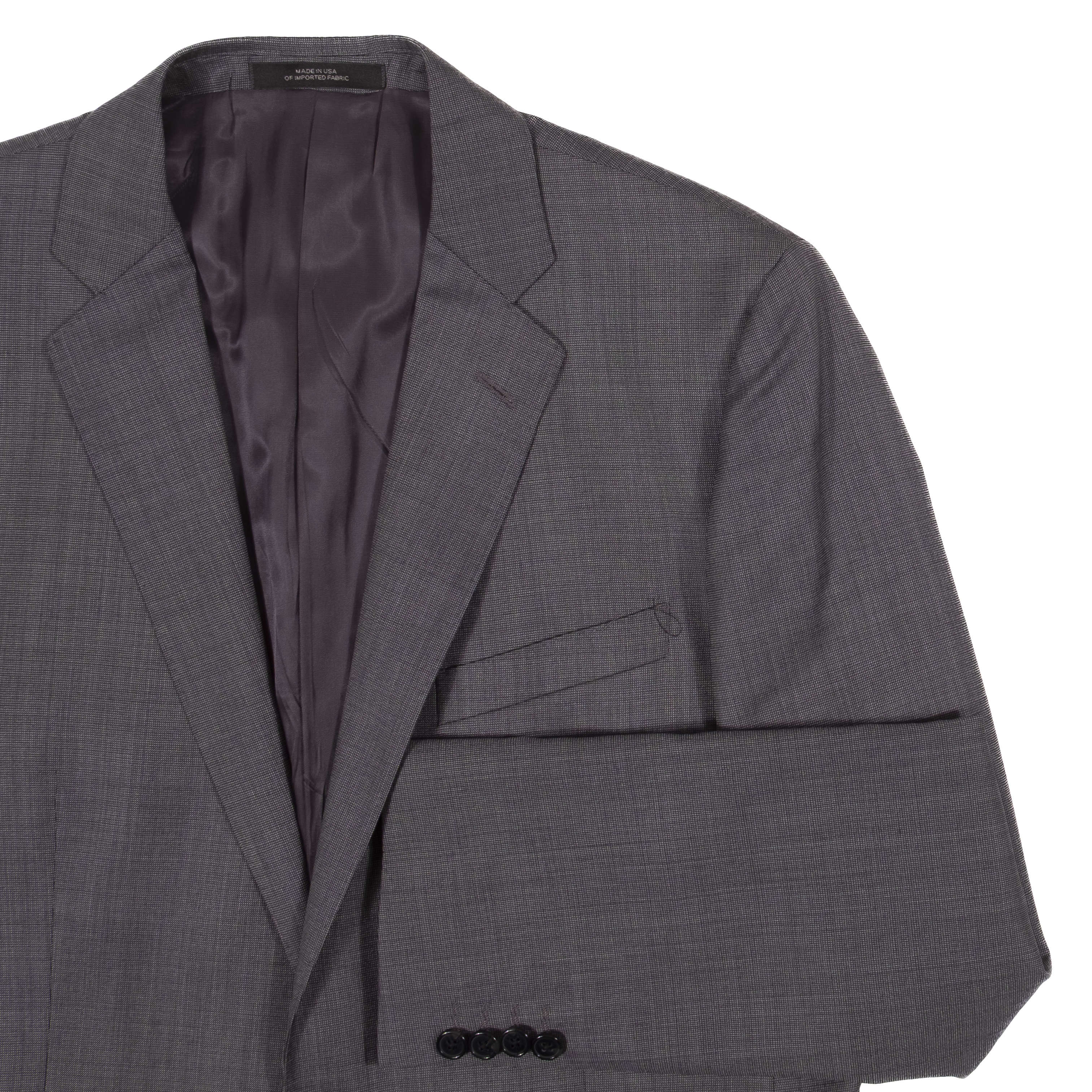 Black Saks Fifth Avenue Grey Business Suit