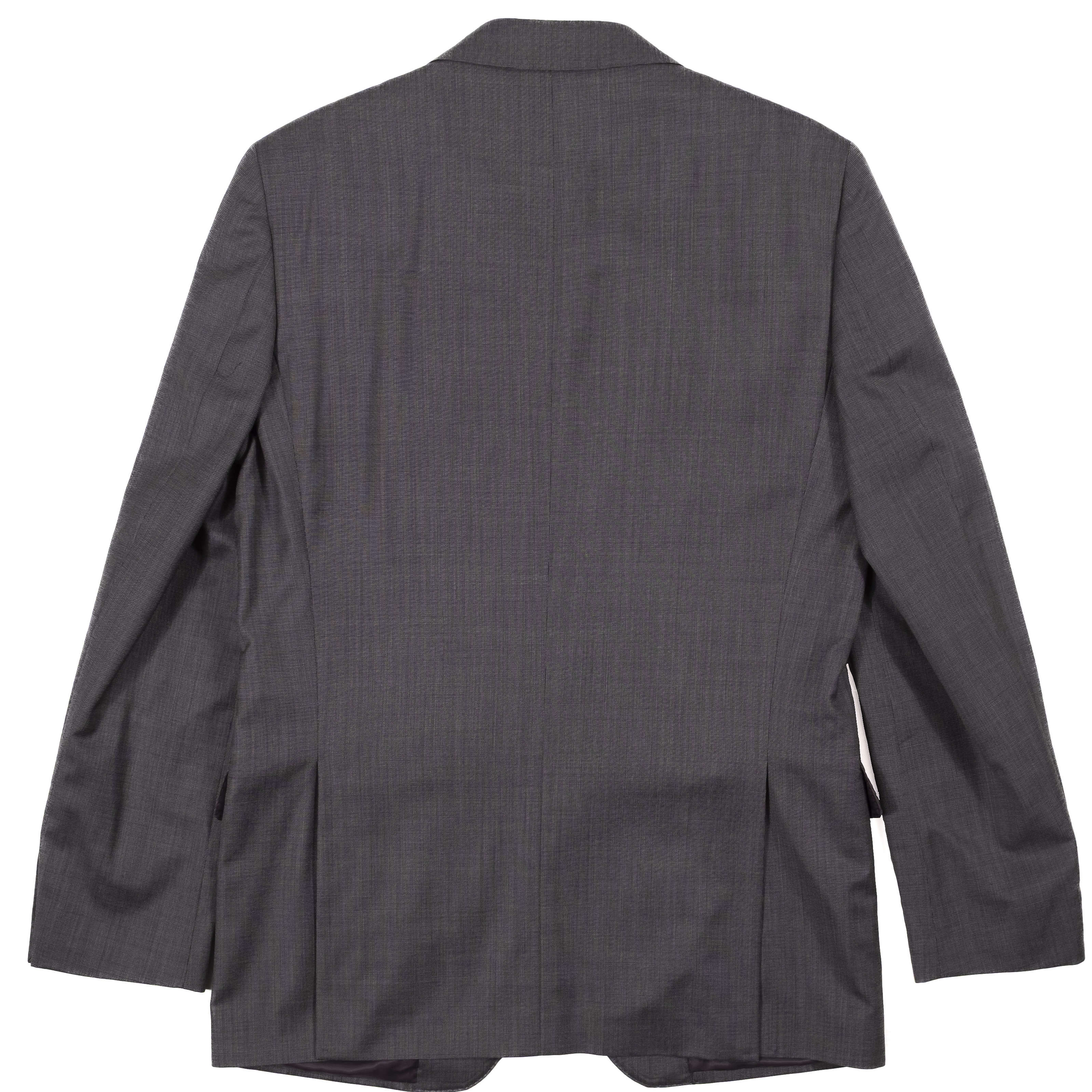 Black Saks Fifth Avenue Grey Business Suit