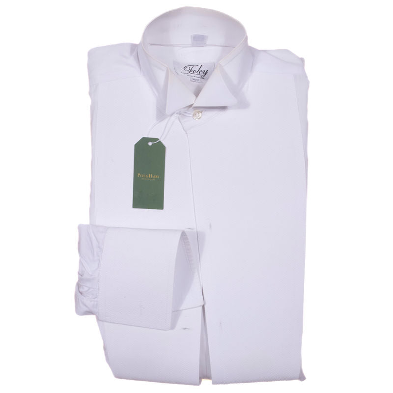 Foley White Tie Shirt