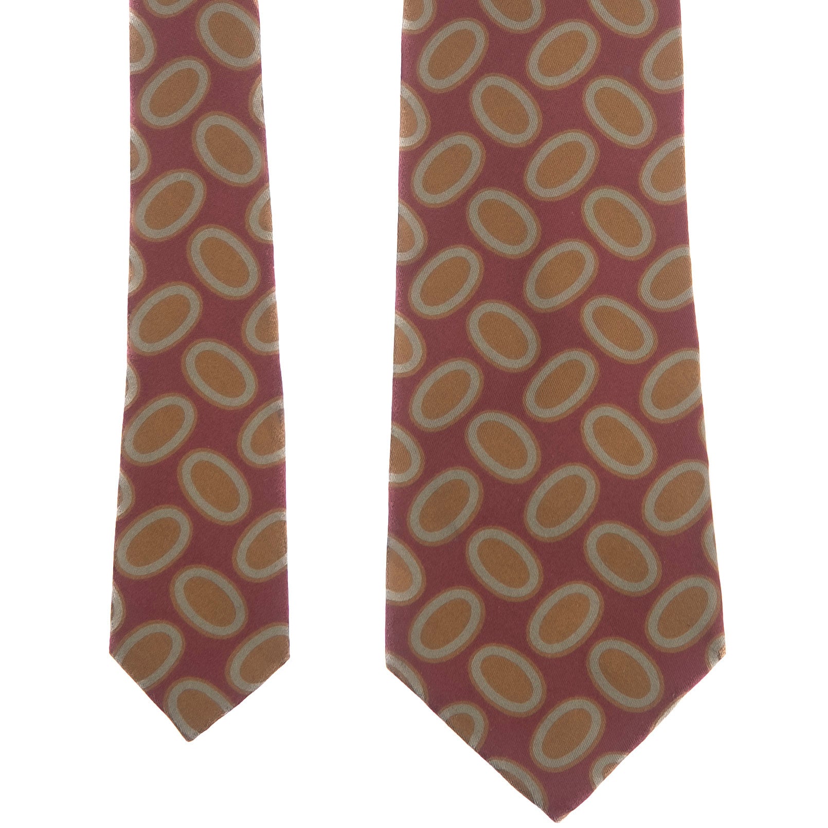 Burgundy Patterned Tie