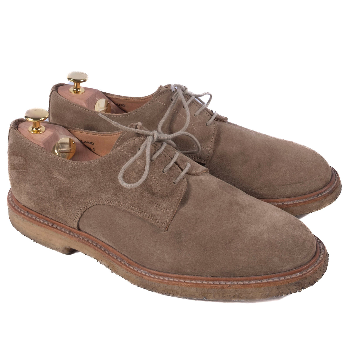 Sanders Beige Bucks Derbies