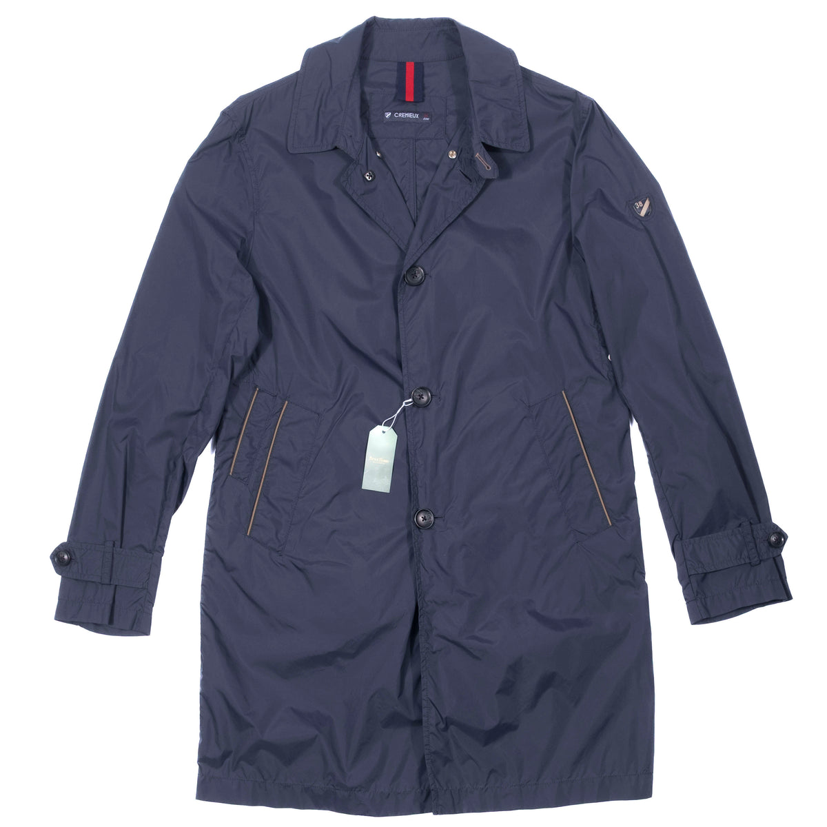 Cremieux Navy Shell Jacket Sz M