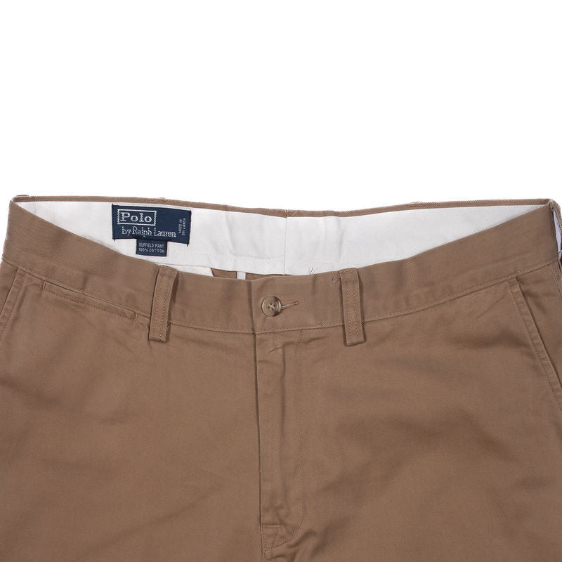 Beige Casual Trouser