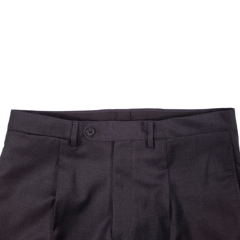 Neapolitan Hand Tailored Charcoal Business Suit, 50