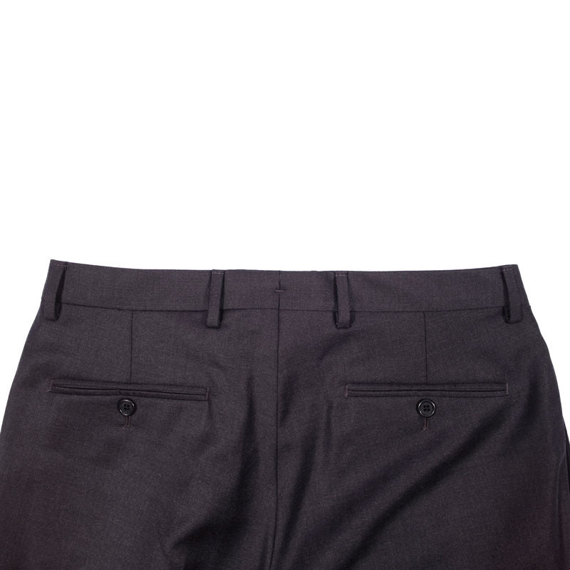 Neapolitan Hand Tailored Charcoal Business Suit, 50