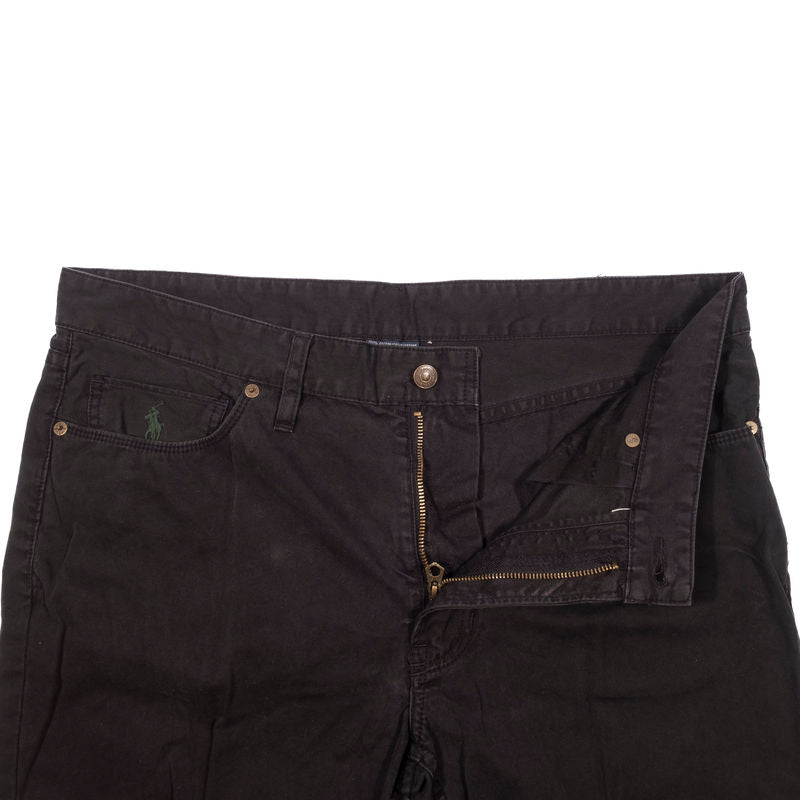 Polo Ralph Lauren Black 5 Pocket Trousers