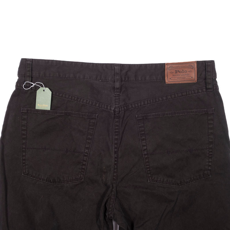 Polo Ralph Lauren Black 5 Pocket Trousers