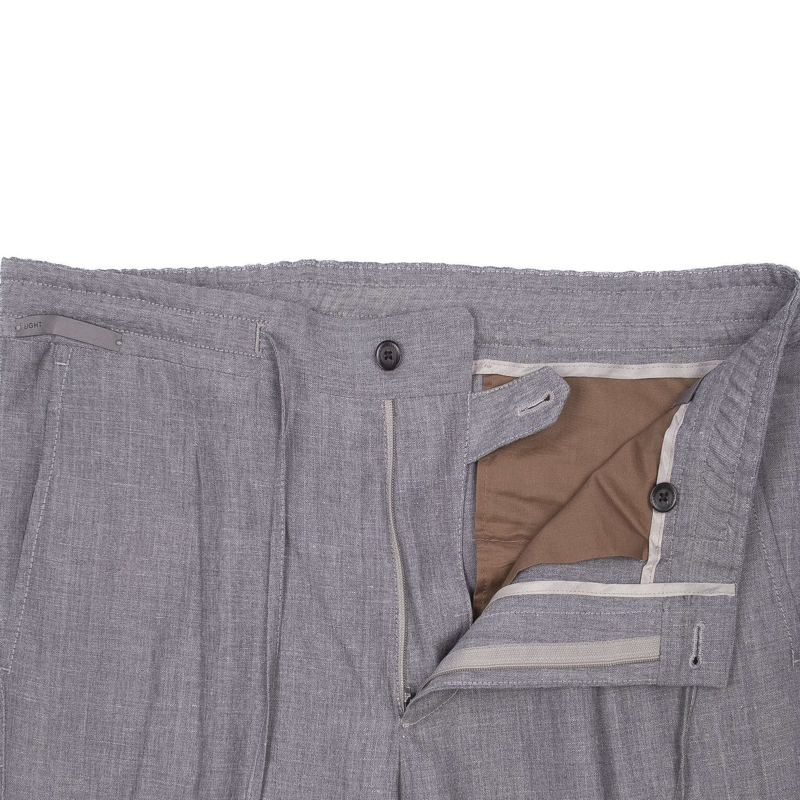 Light Grey Drawstring Casual Trouser