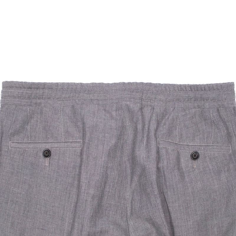 Light Grey Drawstring Casual Trouser