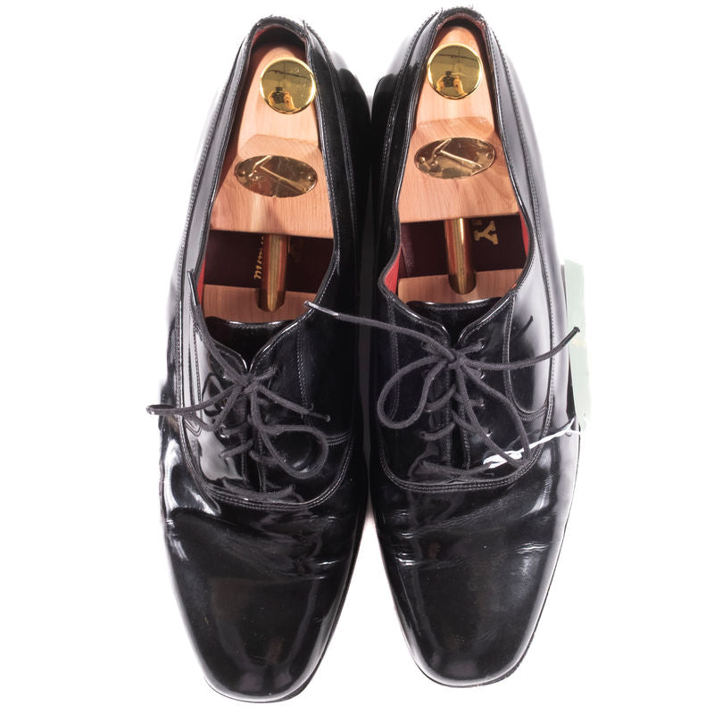 Bally Black Patent Leather Oxfords