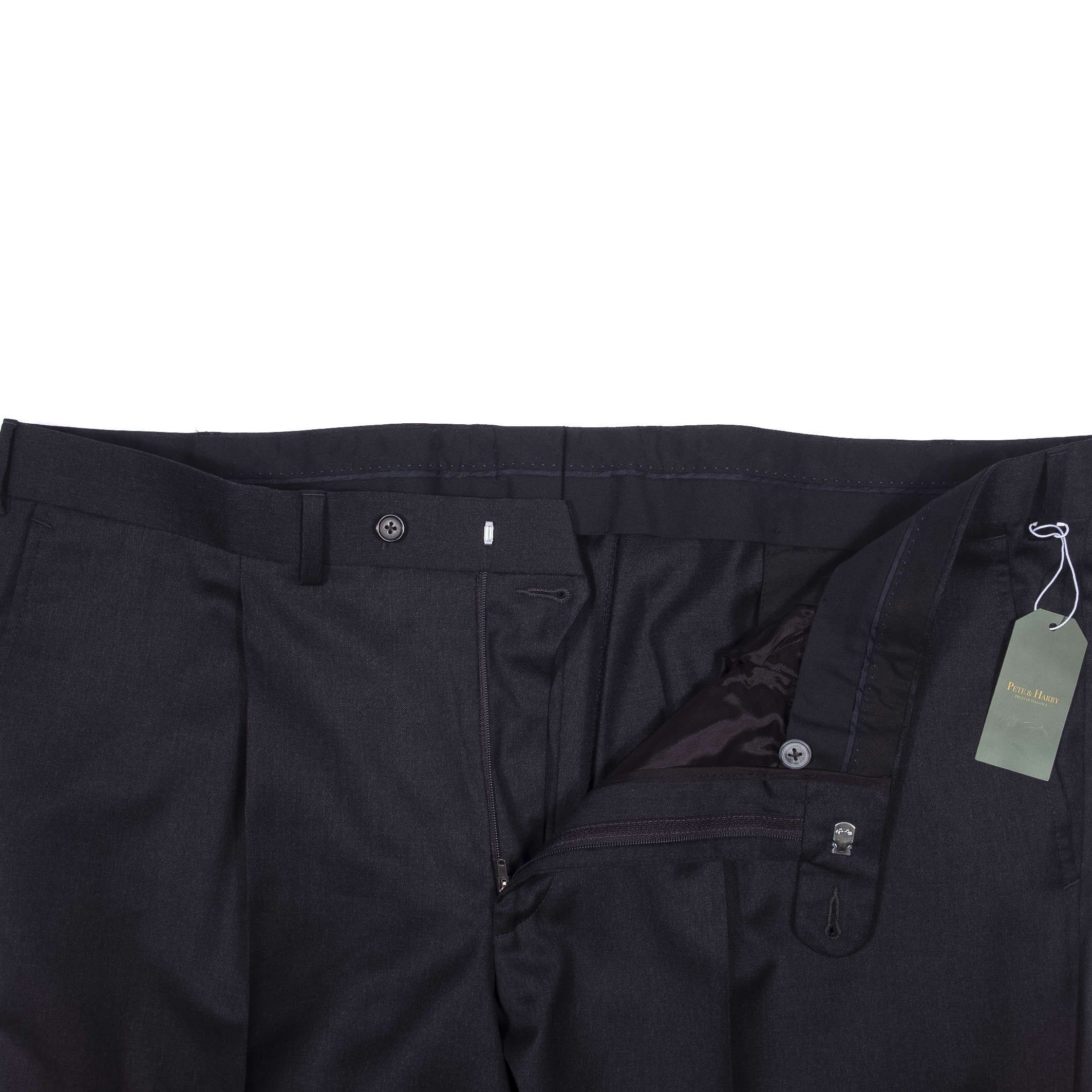 Eduard Dressler Grey Wool Trousers "Shake U"