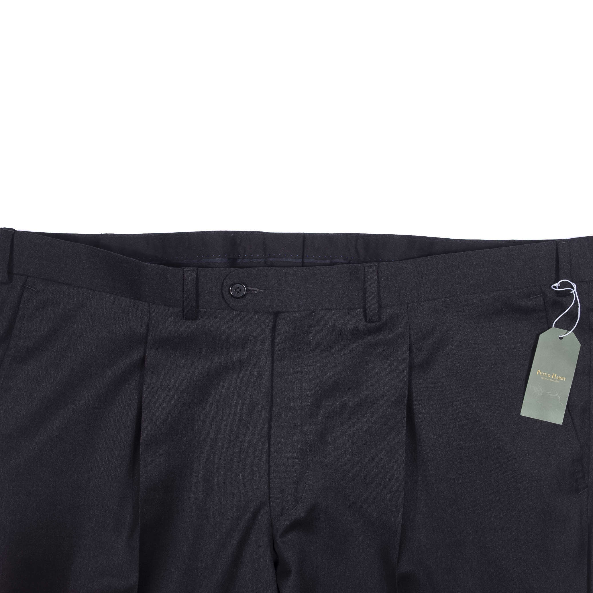 Eduard Dressler Grey Wool Trousers "Shake U"