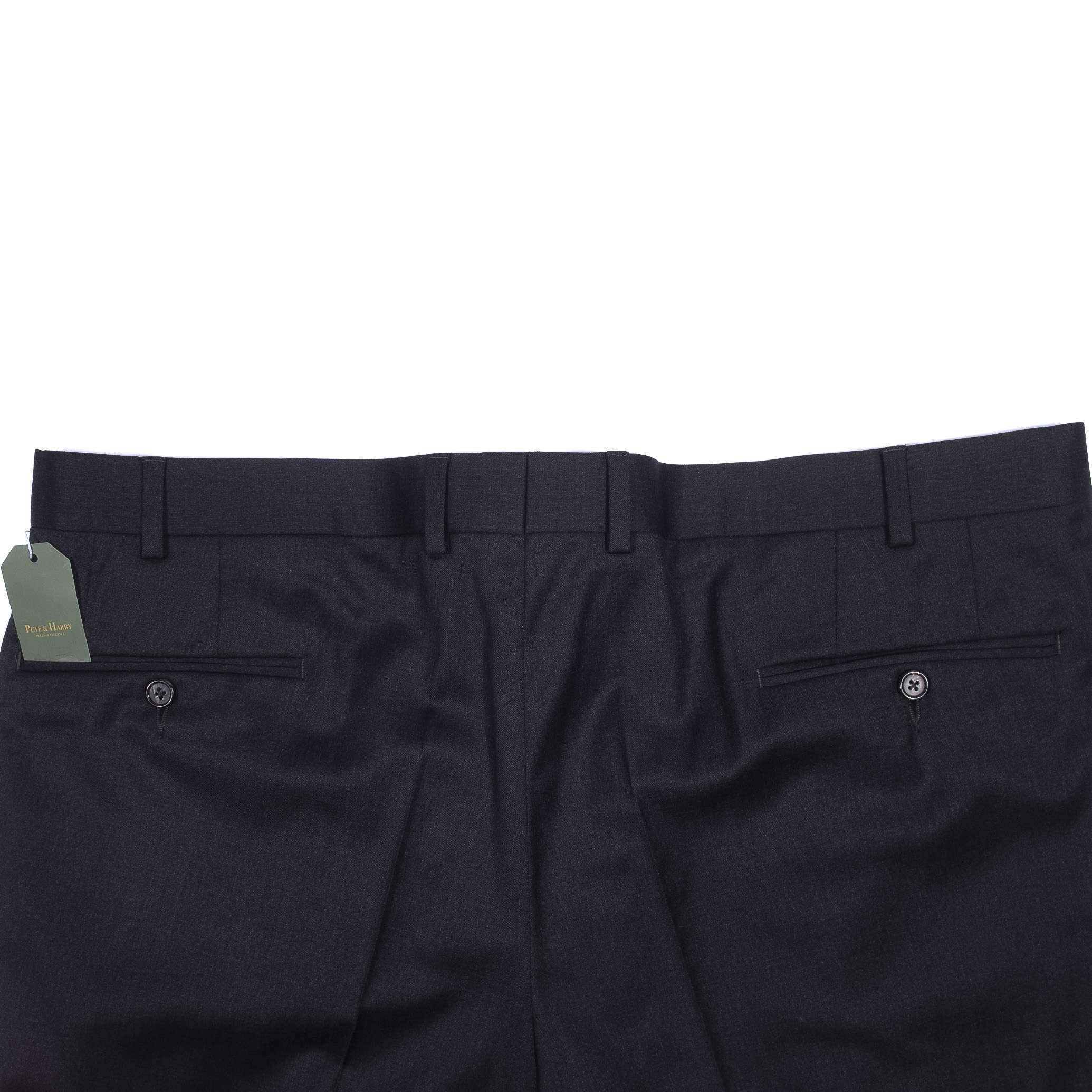 Eduard Dressler Grey Wool Trousers "Shake U"