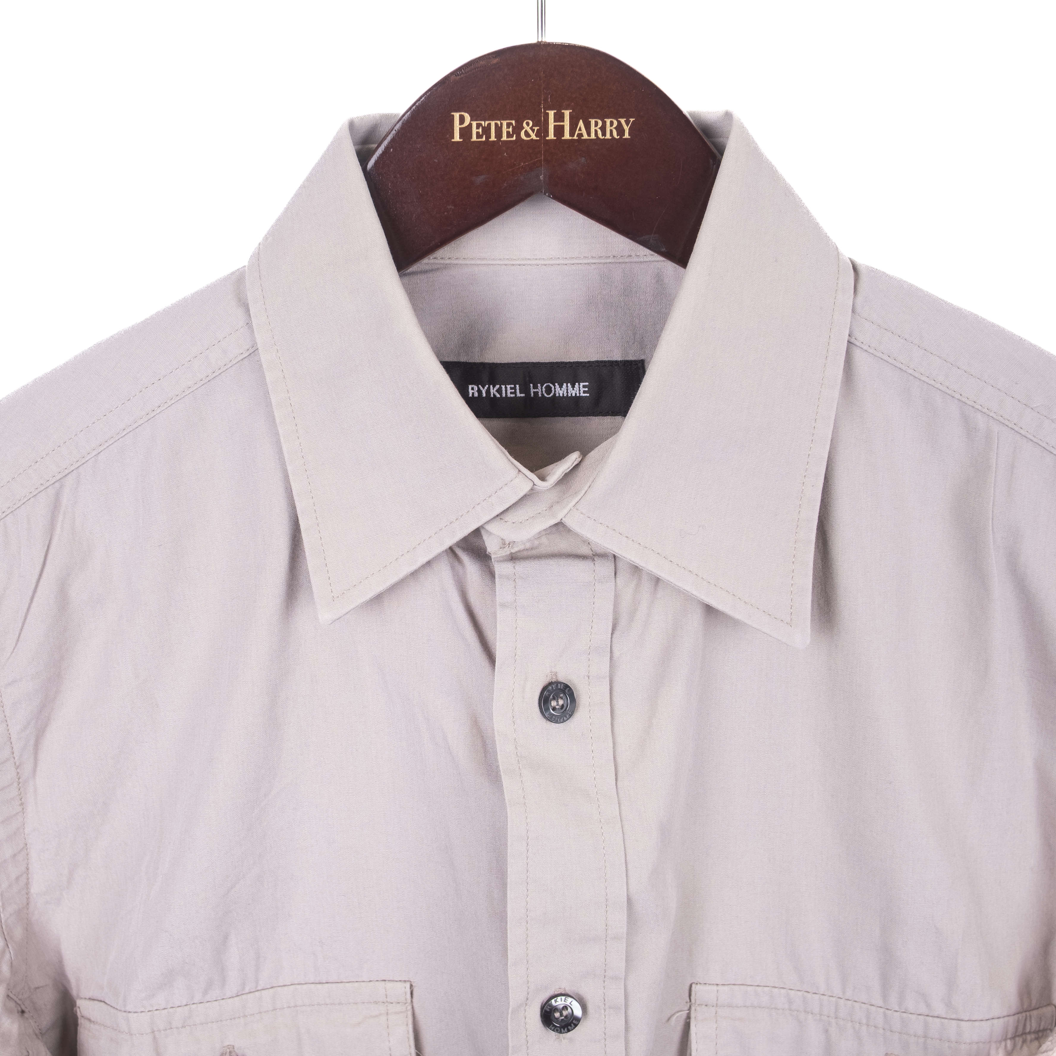 Beige Millitary Shirt