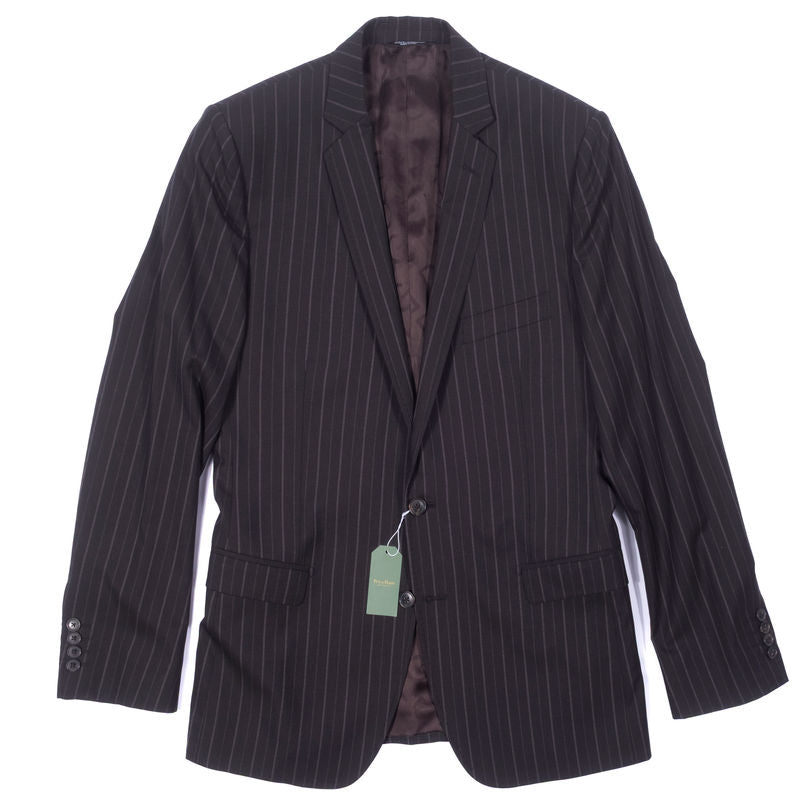 Dolce & Gabbana Grey Striped Suit