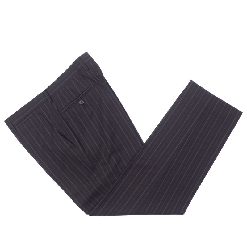 Dolce & Gabbana Grey Striped Suit