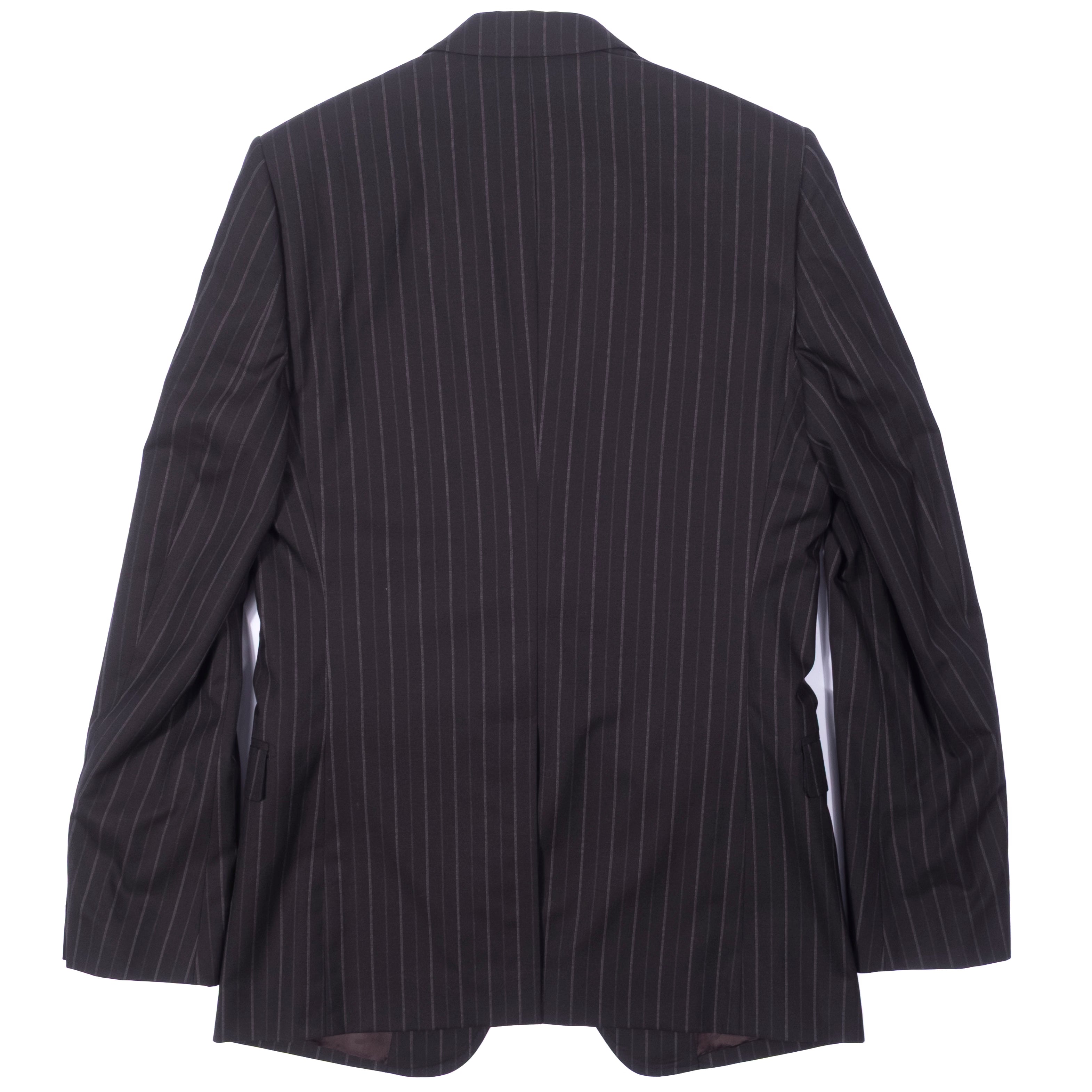 Dolce & Gabbana Grey Striped Suit