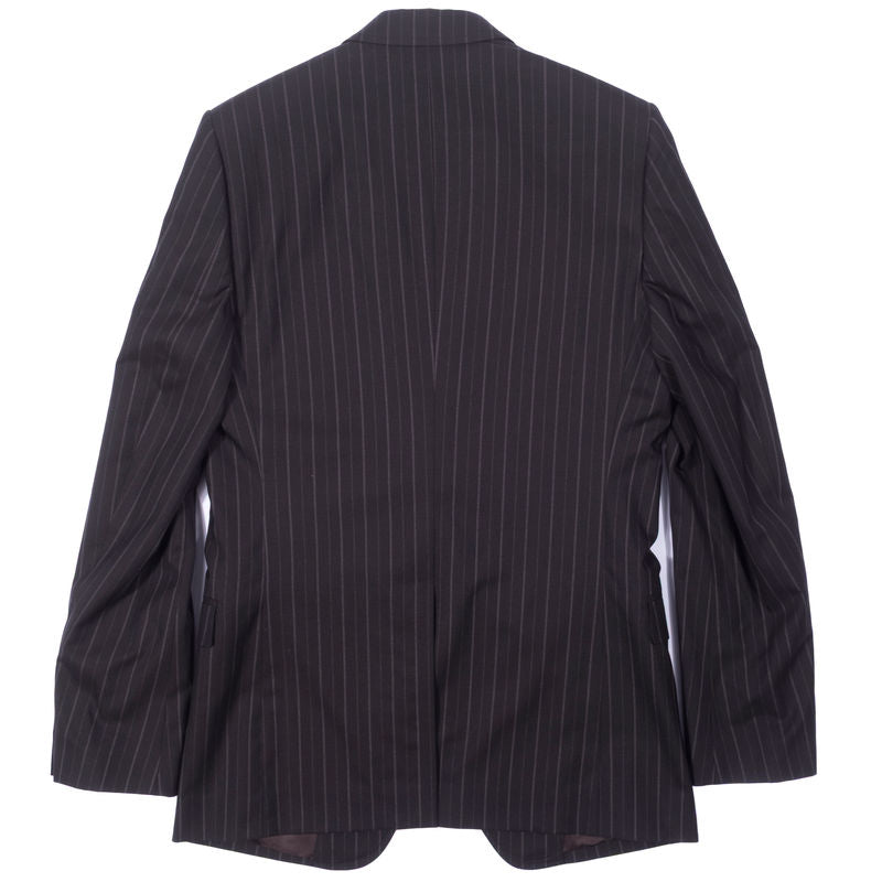 Dolce & Gabbana Grey Striped Suit